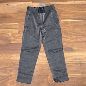 Ann Taylor Silver Grey Shimmer Pants Petite 00P NWT